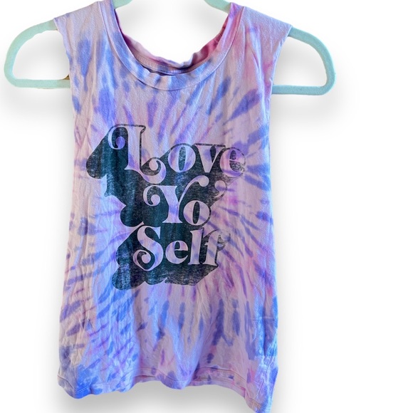Fifth Sun Tie-Dye Tank 🩵🍭 - Picture 3 of 4